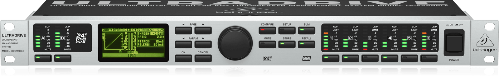 Behringer UltraDrive DCX2496LE Loudspeaker Management System