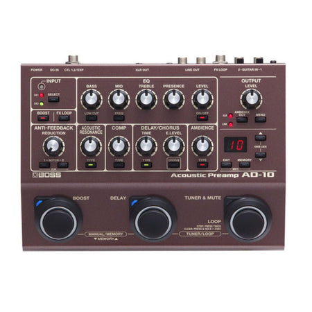 Boss AD-10 Acoustic Guitar Processor Pedal