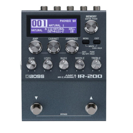 Boss IR-200 Amp and IR Cabinet Pedal