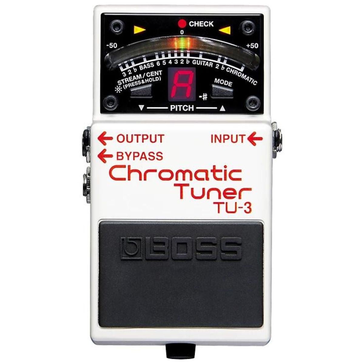 Boss TU-3 Chromatic Tuner for Electric & Bass Guitars