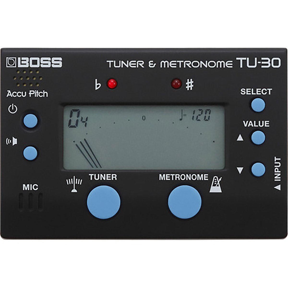 Boss TU-30 Metronome and Tuner