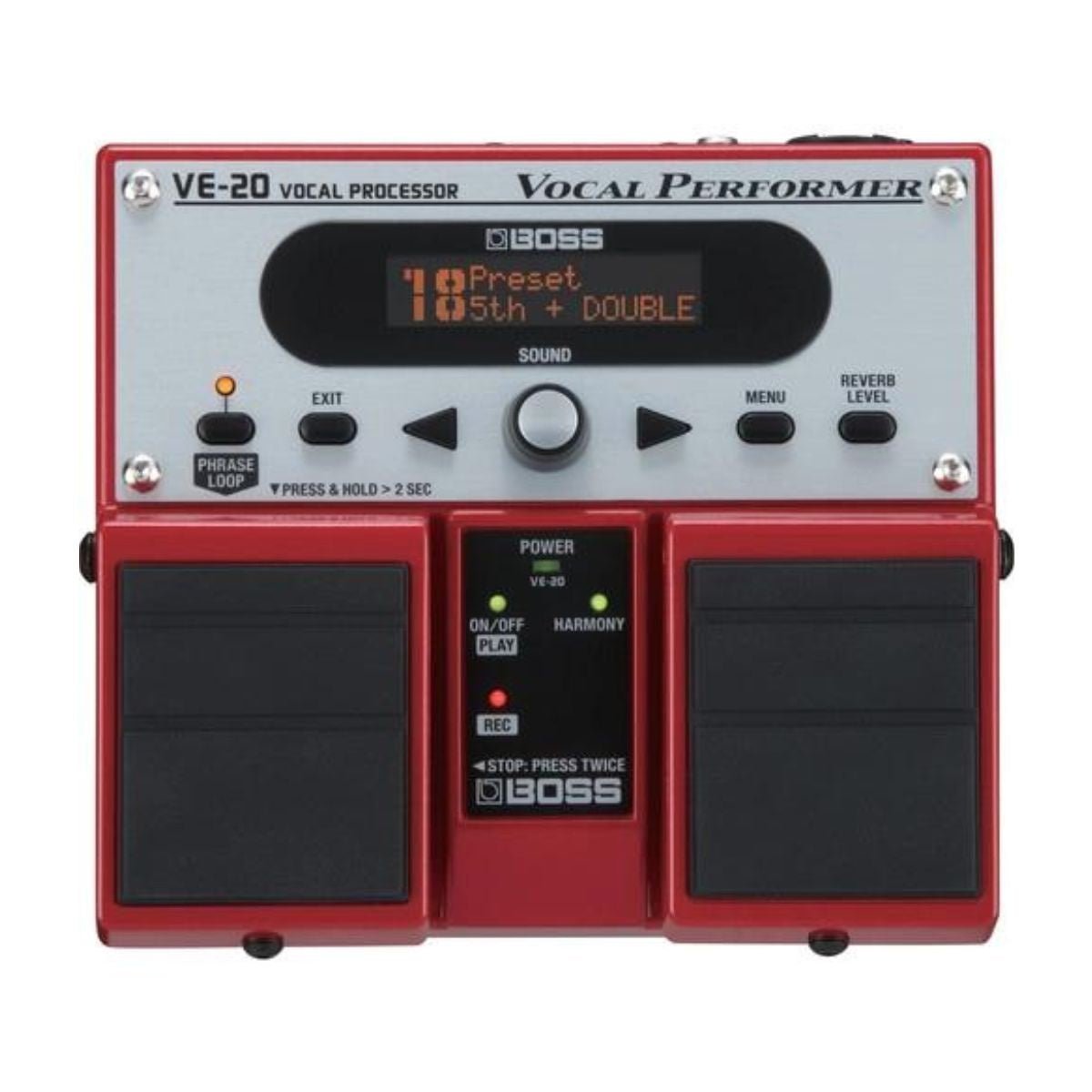 BOSS VE-20 Vocal Performer - Effects Processor for Vocalists