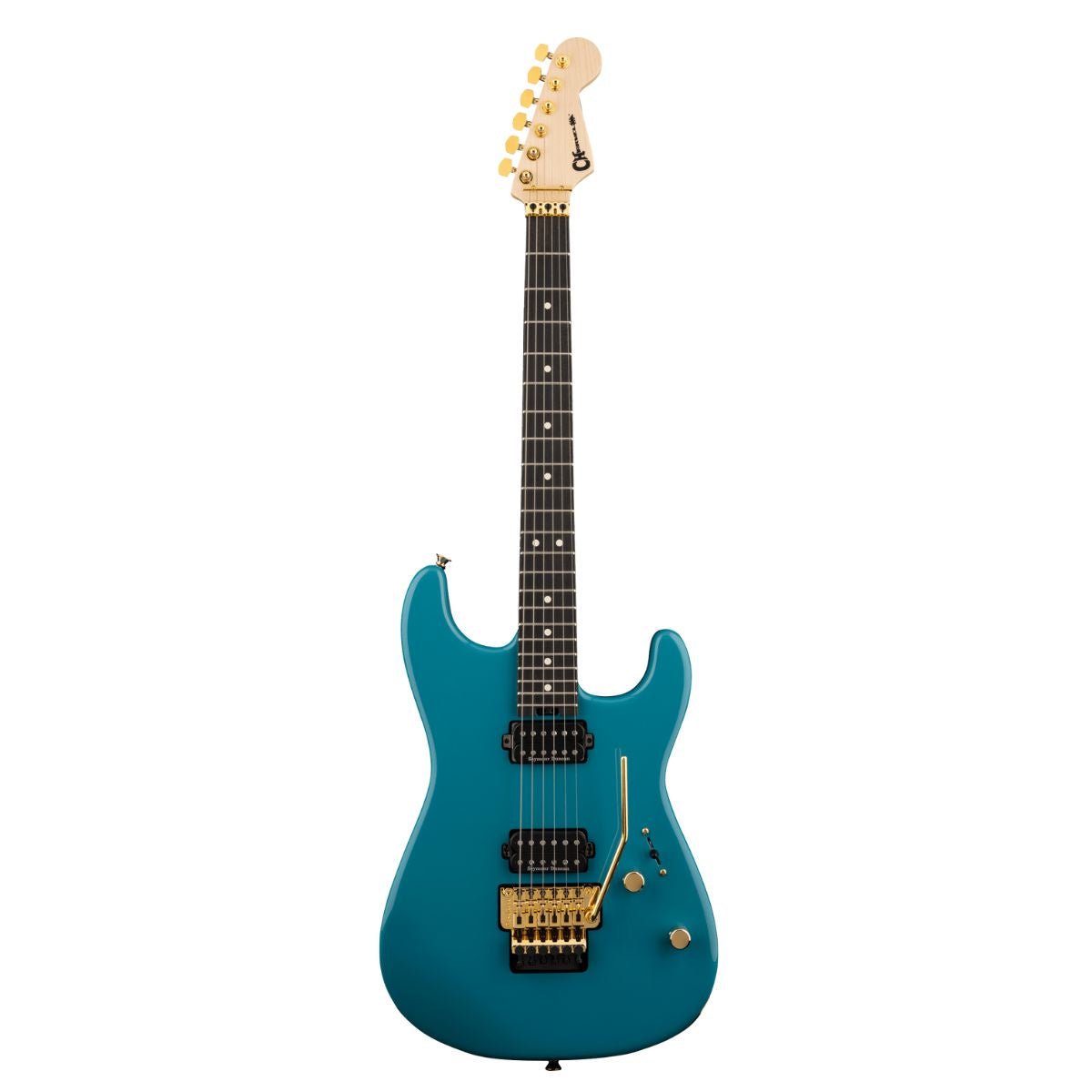Charvel Pro-Mod San Dimas® Style 1 HH FR E, Ebony Fingerboard, Miami Blue