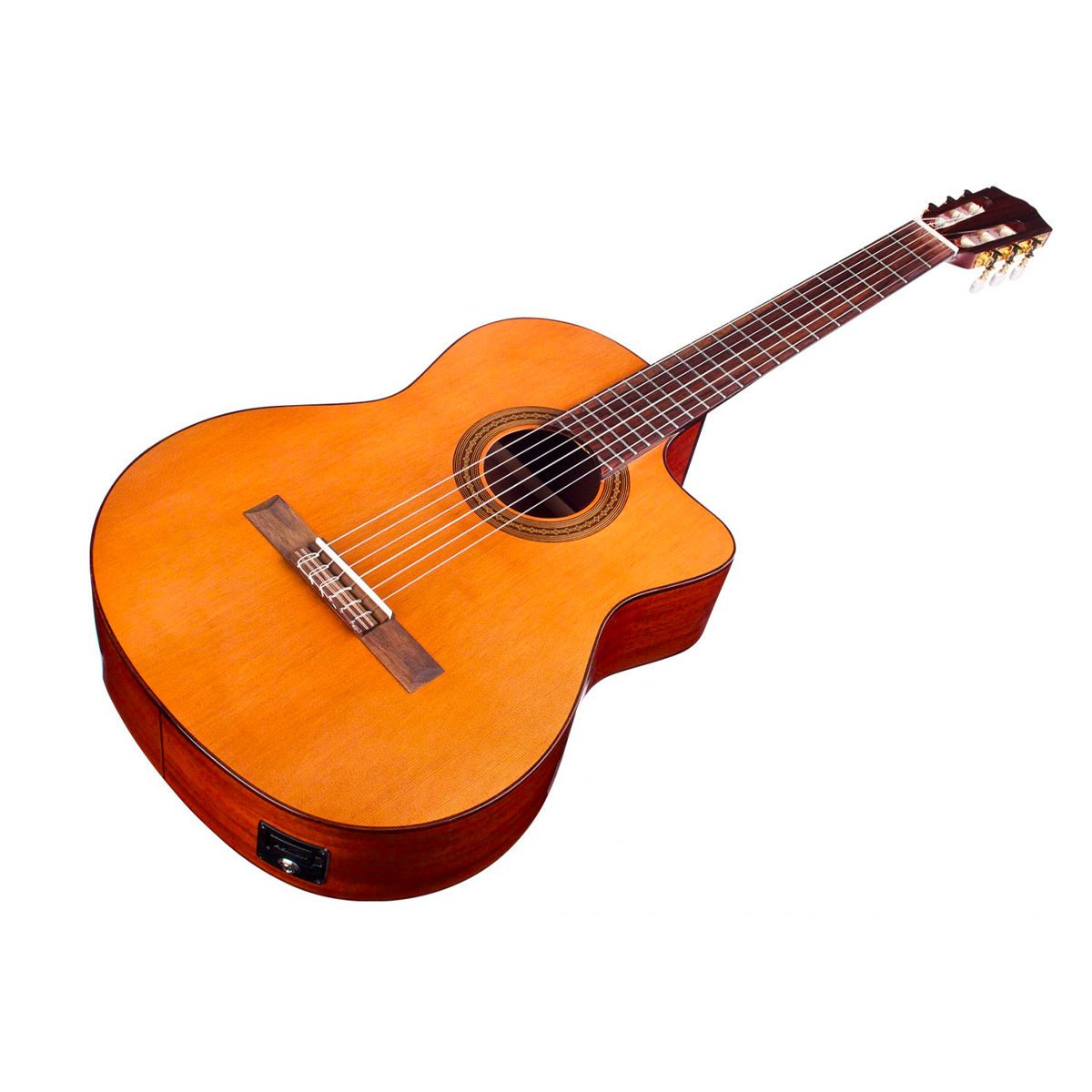Cordoba C5-CE Natural Classical Guitar Nylon w/Fishman and Cutaway Natural - Cedar