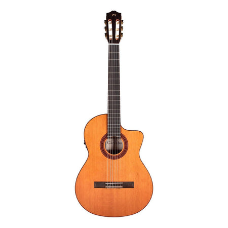 Cordoba C5-CET Cedar Nylon String Acoustic-electric Guitar - Natural
