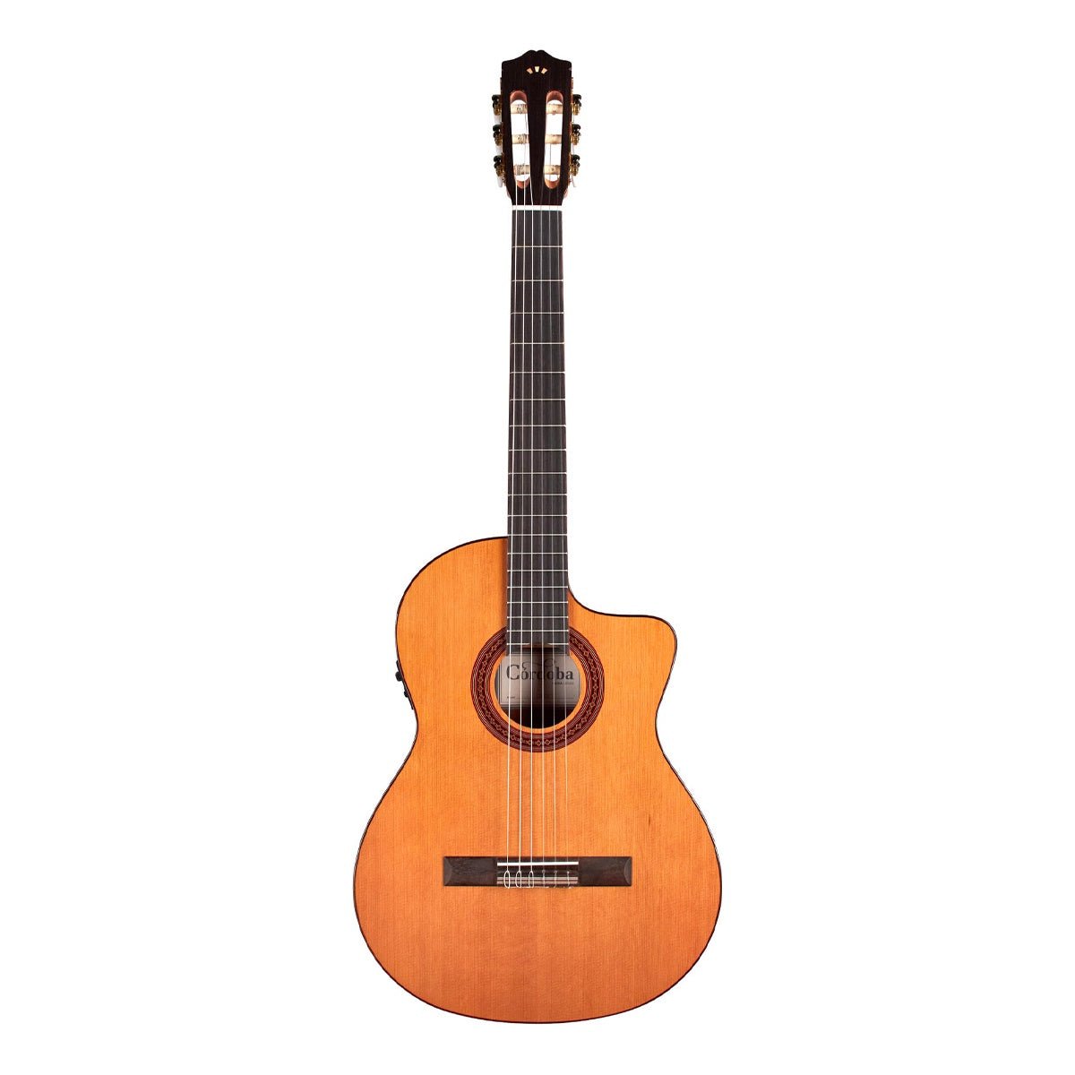 Cordoba C5-CET Cedar Nylon String Acoustic-electric Guitar - Natural