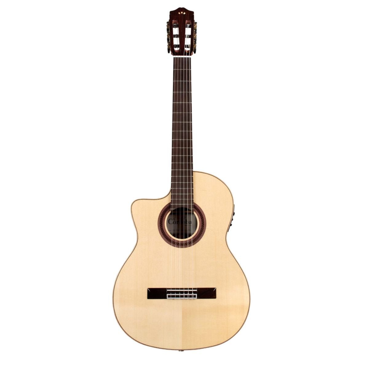 Cordoba GK Studio Negra Nylon String Left-handed Acoustic-electric Guitar - Spruce