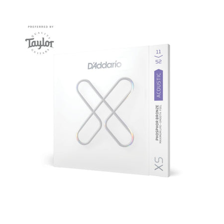 D'Addario XS Bronze Acoustic Guitar Strings .011-.052 Custom Light