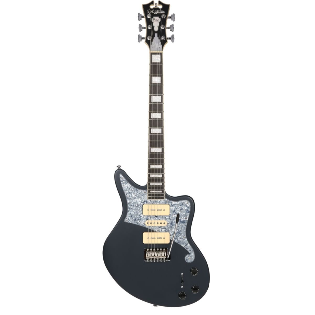 D'Angelico DAPBEDBWMSTCTR Premier Bob Weir Bedford Guitar, Ovangkol Fretboard, Matte Stone