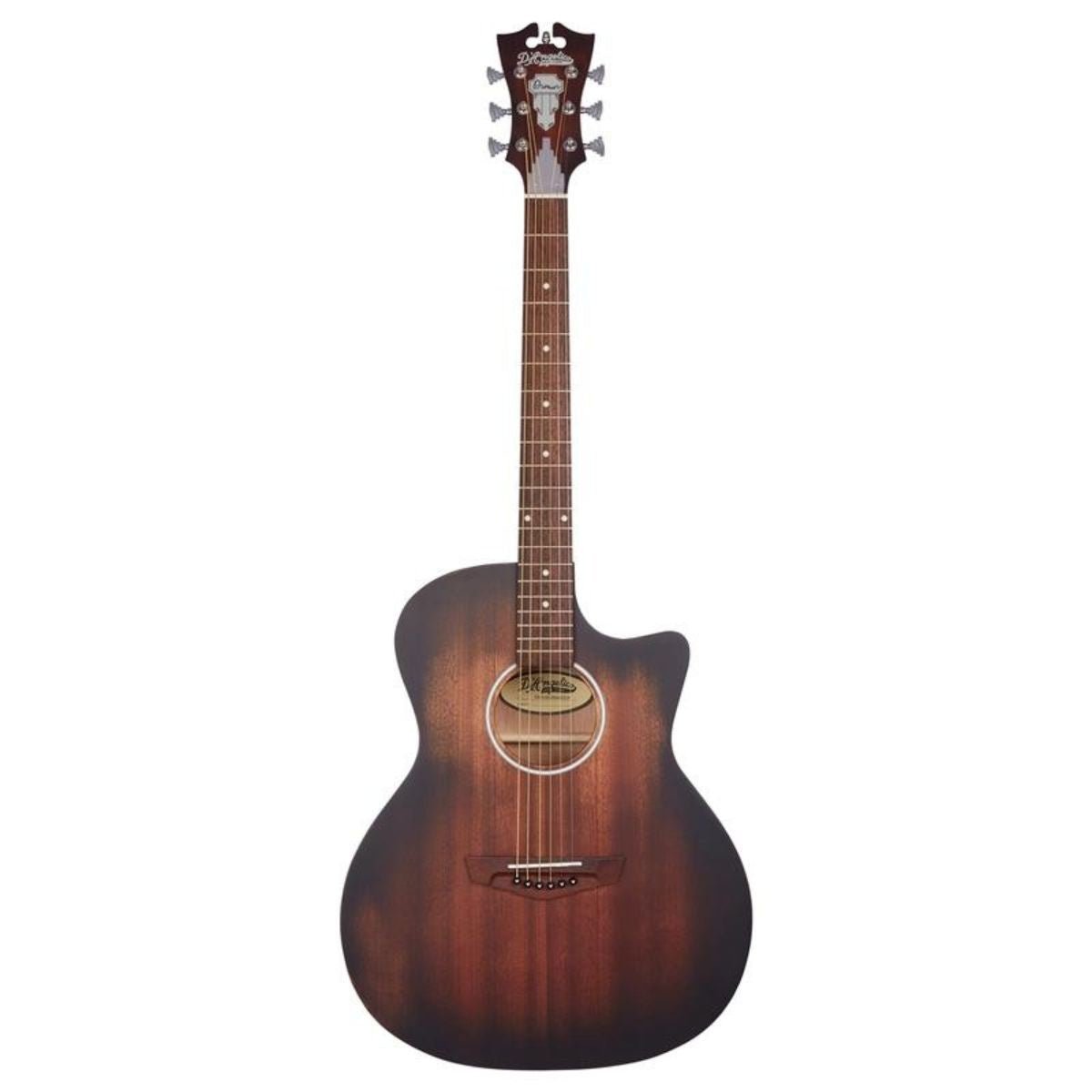 D'Angelico DAPLSG200AGDCP Premier Gramercy LS Acoustic Electric Guitar - Aged Mahogany