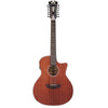 D'Angelico DAPLSG212MAHCP Premier Fulton LS Acoustic Electric Guitar, Mahogany