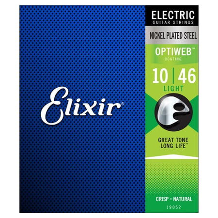 Elixir Strings Optiweb Electric Guitar Strings - .010-.046 Light