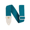 Ernie Ball 2-inch Polypro Strap - Teal and White