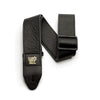 Ernie Ball 2" Tri-Glide Italian Leather Strap Black