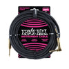 Ernie Ball 25 Braided Instrument Cable Black