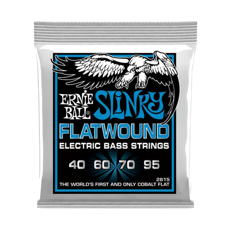 Ernie Ball 2815 Extra Slinky Flatwound Electric Bass Strings - .040-.095