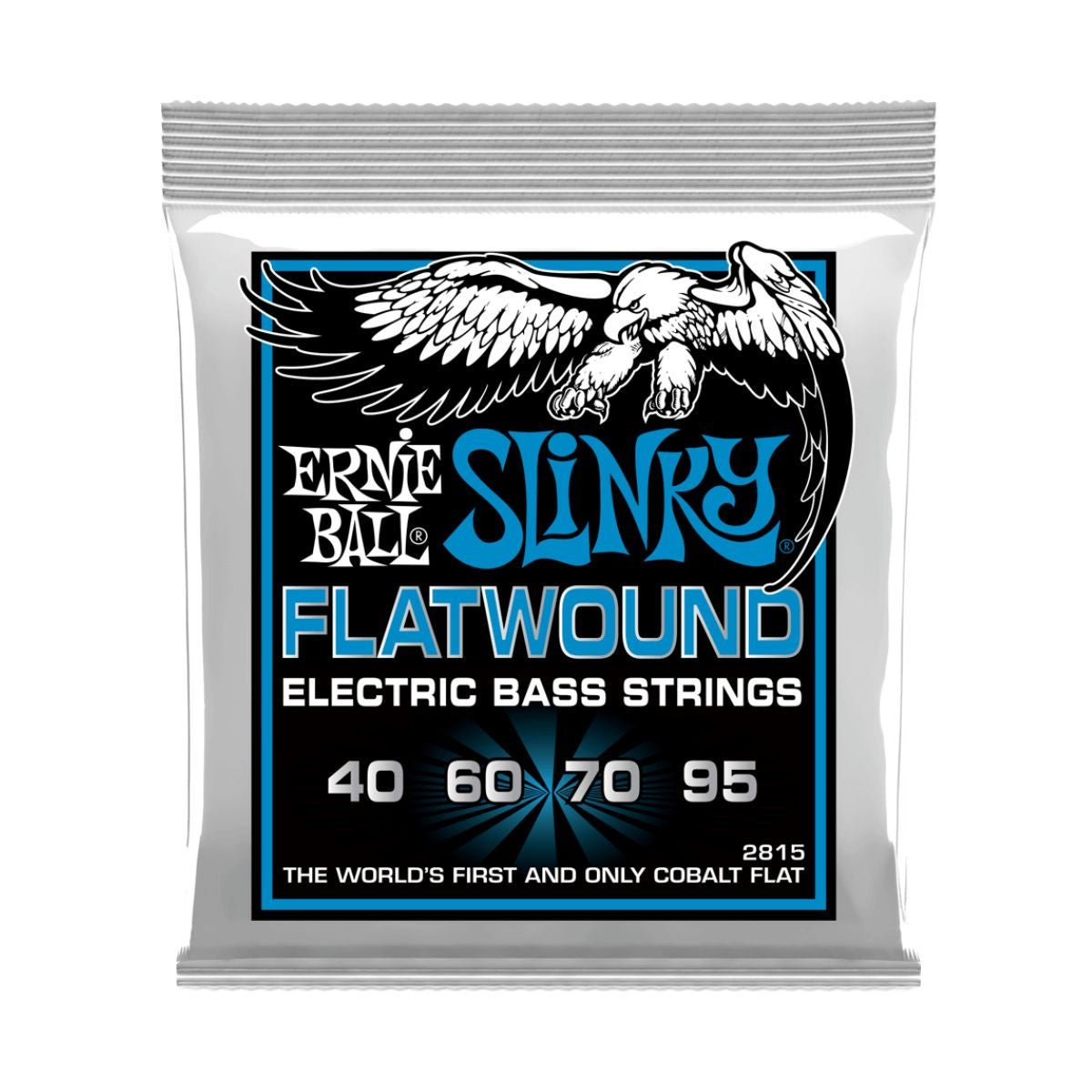 Ernie Ball 2815 Extra Slinky Flatwound Electric Bass Strings - .040-.095