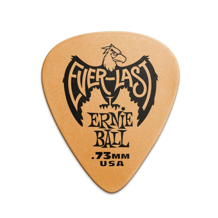 Ernie Ball Everlast Guitar Picks .73mm Orange 12-Pack
