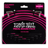 Ernie Ball Flat Ribbon Patches Cables Pedalboard Multi-Pack