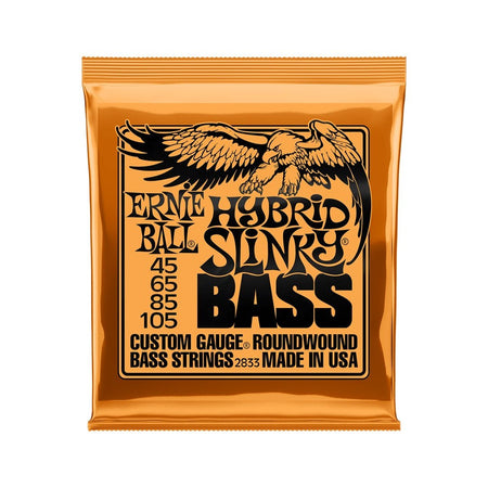 Ernie Ball Hybrid Slinky .045-.105 Nickel Wound 4-String Bass Guitar Strings
