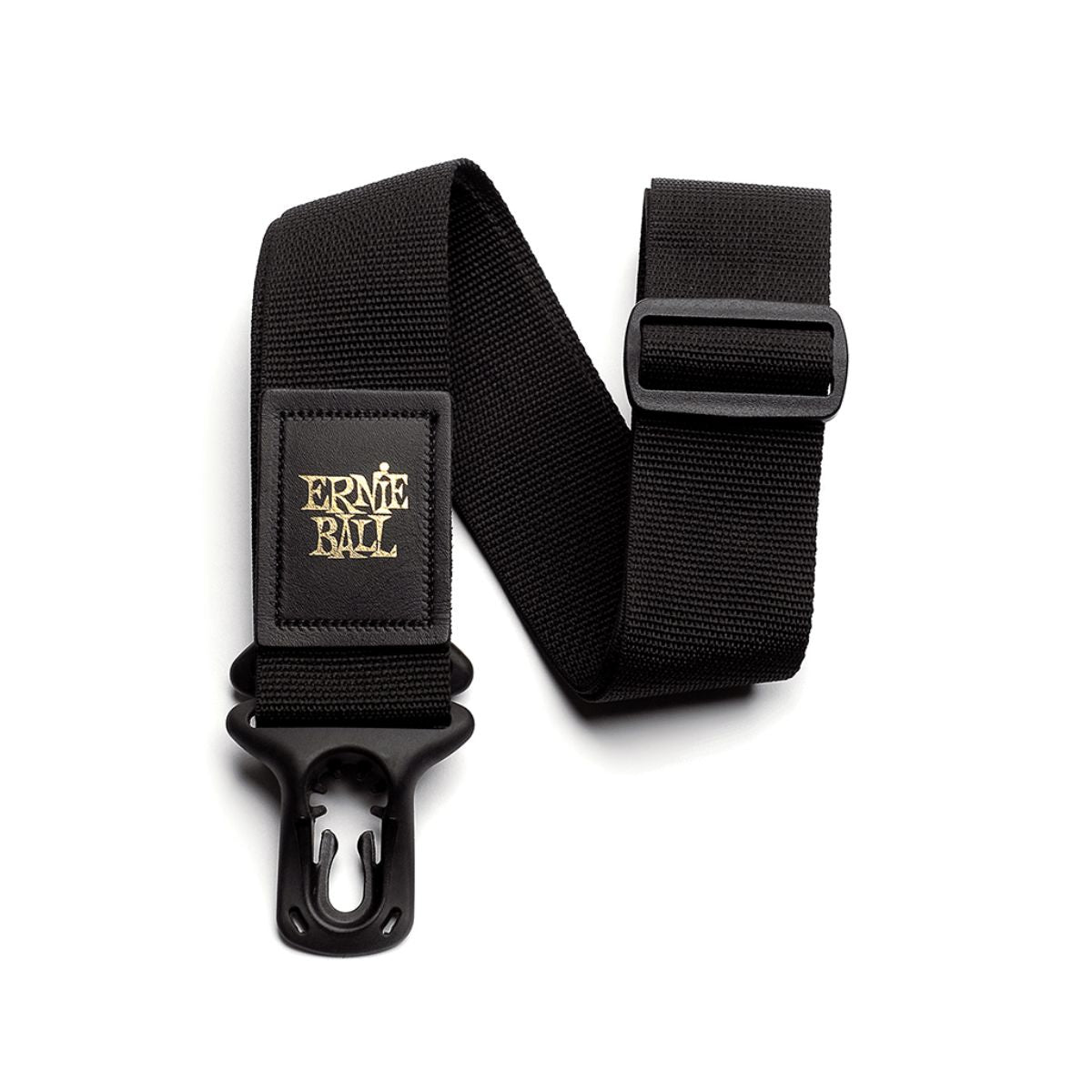 Ernie Ball PolyLock Guitar/Bass Strap - Black