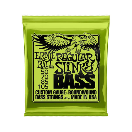 Ernie Ball Regular Slinky .050-.105 Nickel Wound 4-String Bass Guitar Strings