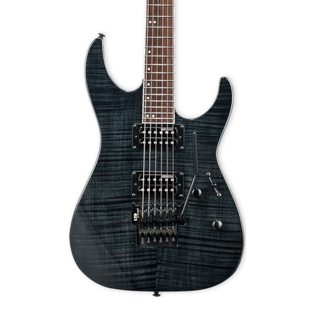 ESP LTD M-200FM Electric Guitar - See Thru Black