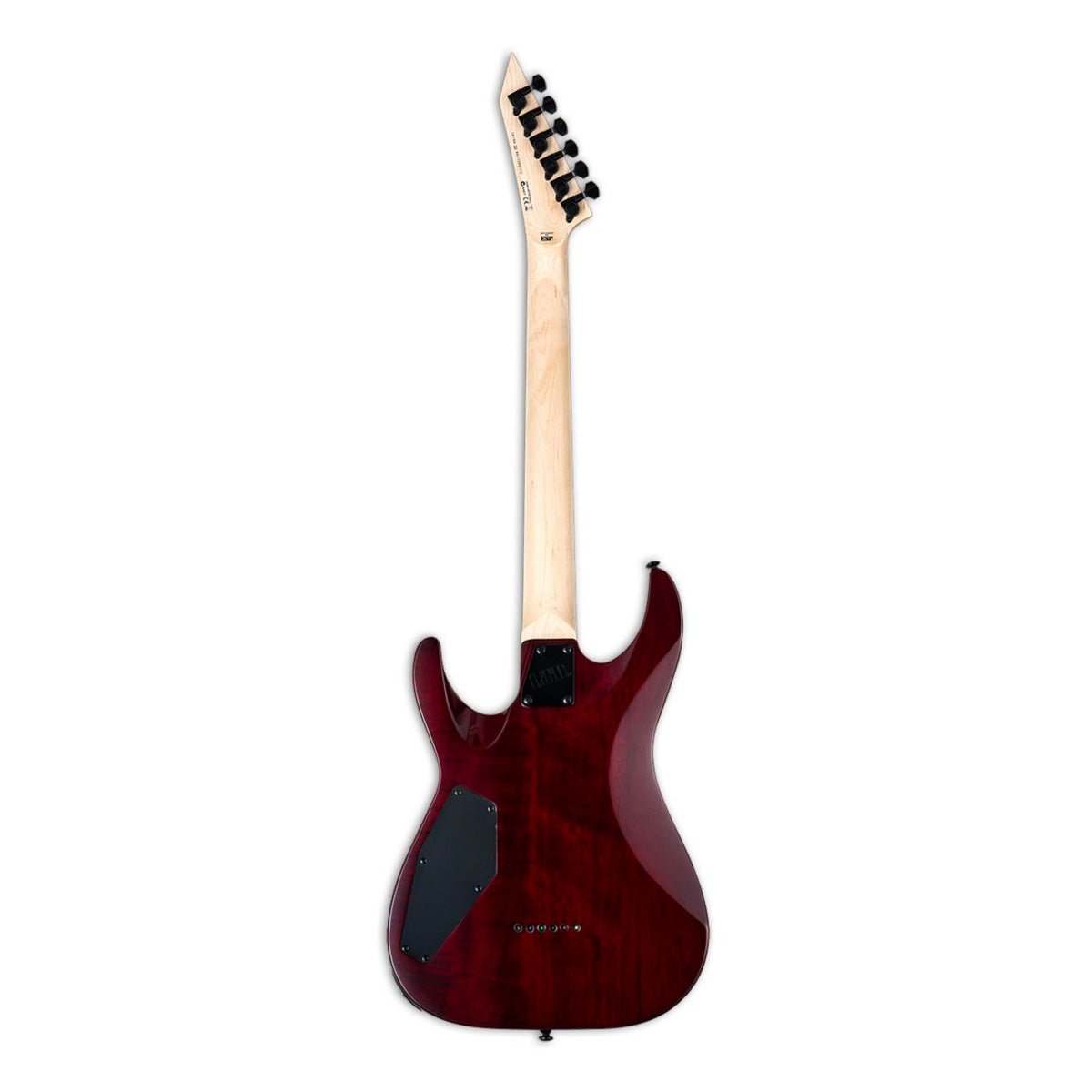 ESP LTD MH-200QM NT Electric Guitar - See Thru Black Cherry