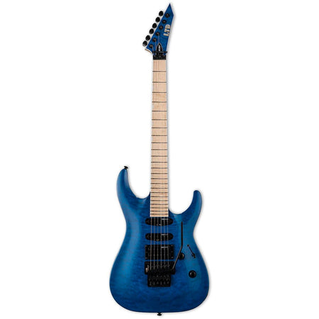 ESP LTD MH-203QM Electric Guitar - See Thru Blue
