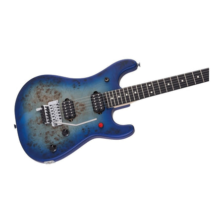 EVH 5150 Series Deluxe Poplar Burl, Ebony Fingerboard, Aqua Burst