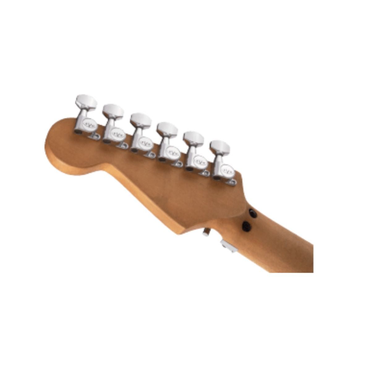 EVH Striped Series Frankenstein Frankie, Maple Fingerboard - Red with Black Stripes Relic