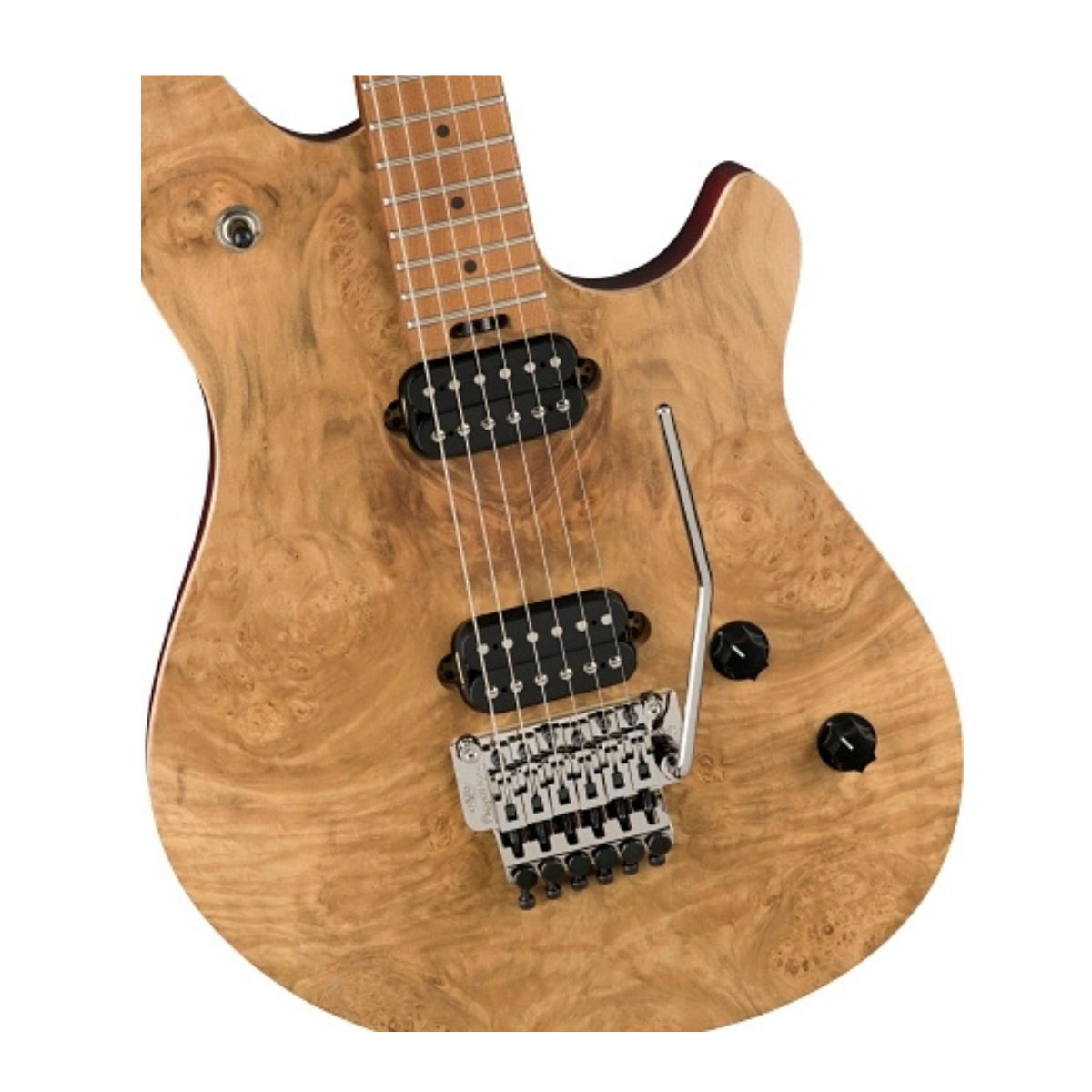 EVH Wolfgang WG Standard Exotic Laurel Burl, Baked Maple Fingerboard, Natura