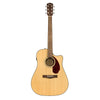 Fender CD-140SCE Dreadnought, Walnut Fingerboard, Natural with Case