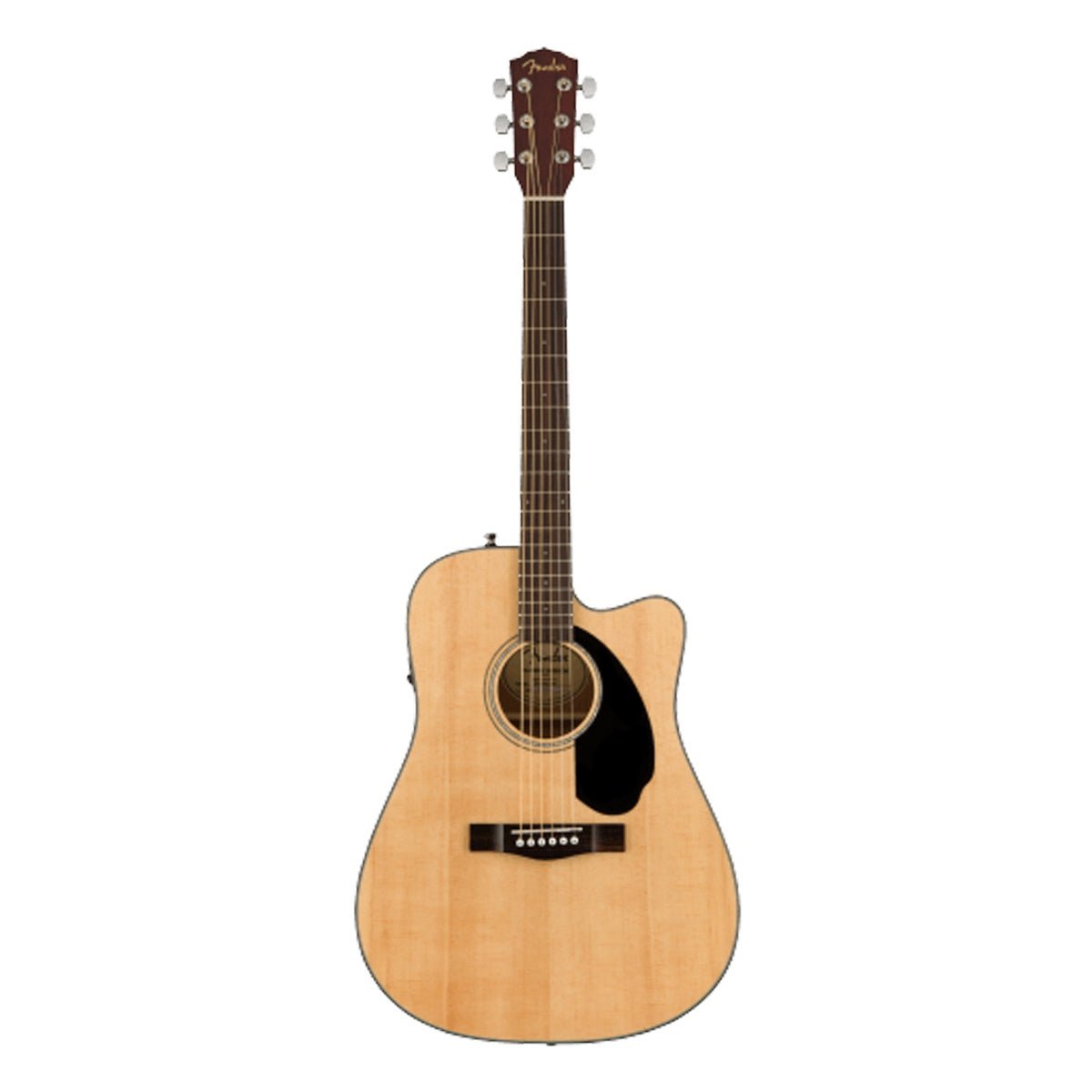 Fender CD-60SCE Dreadnought  Walnut Fingerboard Acoustic Guitar, Natural