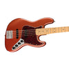 Fender  Player Plus Jazz Bass, Maple Fingerboard - Aged Candy Apple Red