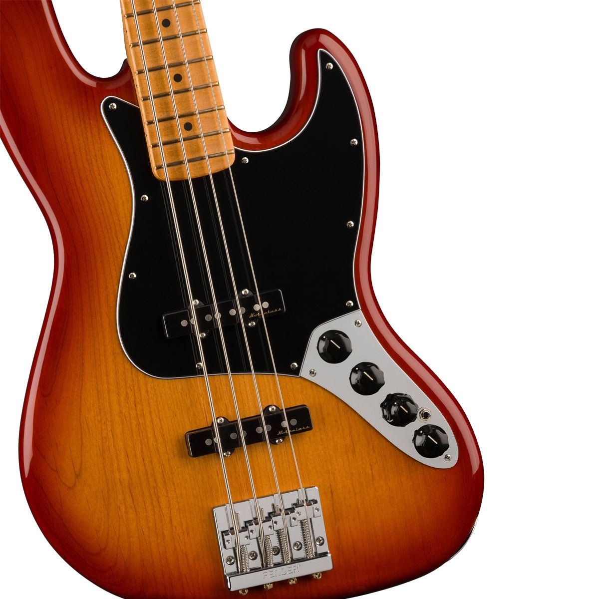 Fender Player Plus Jazz Bass, Maple Fingerboard - Sienna Sunburst