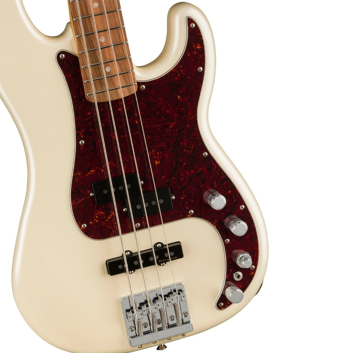 Fender Player Plus Precision Bass, Pau Ferro Fingerboard - Olympic Pearl