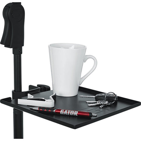 Gator Frameworks Small Microphone-Stand Accessory Shelf (9 x 9")