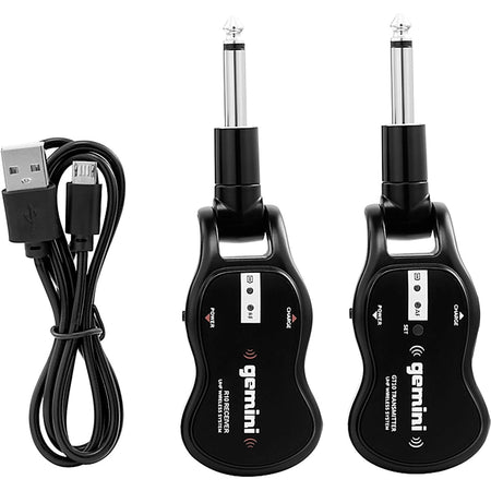 Gemini GMU-G100 UHF Wireless Guitar System