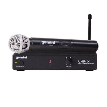 Gemini UHF-01M Wireless Handheld Microphone System  F1