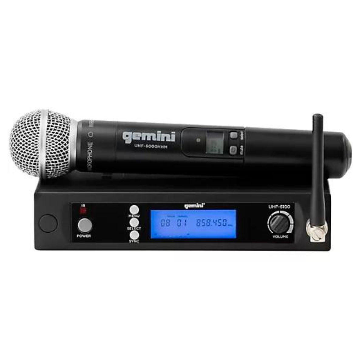 Gemini UHF 6100M Single Handheld Wireless System gjmsound