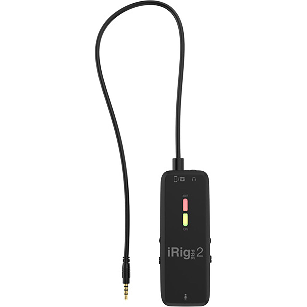 IK Multimedia iRig Pre 2 - XLR Microphone Interface for Smartphones, Tablets and Video Cameras