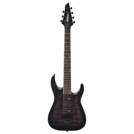 Jackson JS Series Dinky Arch Top JS22Q-7 DKA HT, Amaranth Fingerboard - Transparent Black Burst