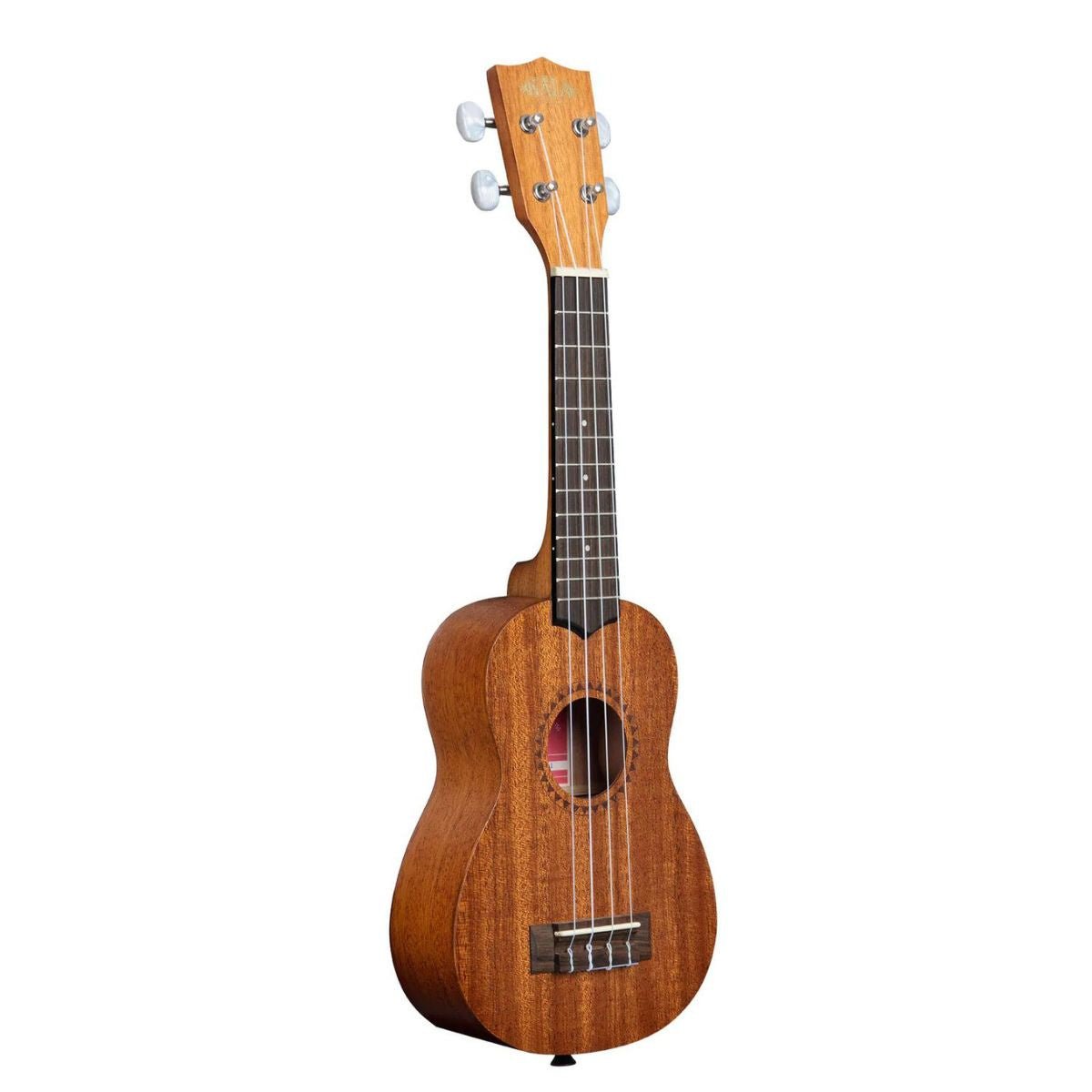 Kala KA-15S Soprano Ukulele Bundle - Satin Mahogany