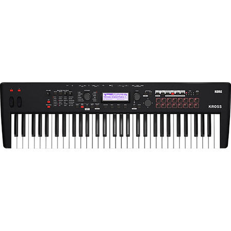 Korg Kross 2 61-key Synthesizer Workstation - Super Matte Black