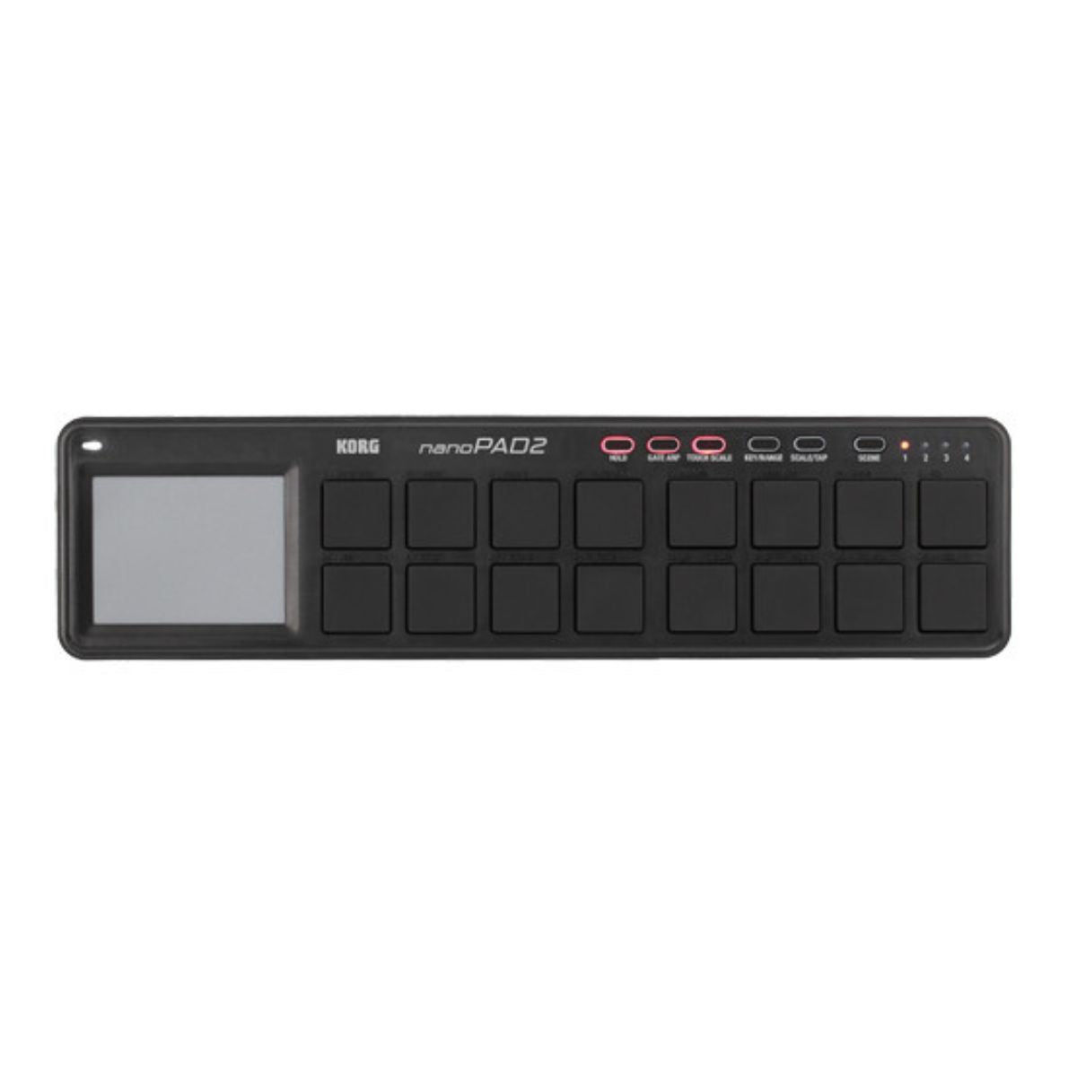 Korg nanoPAD2 Slim-line USB MIDI Drum pad/Controller (Black)