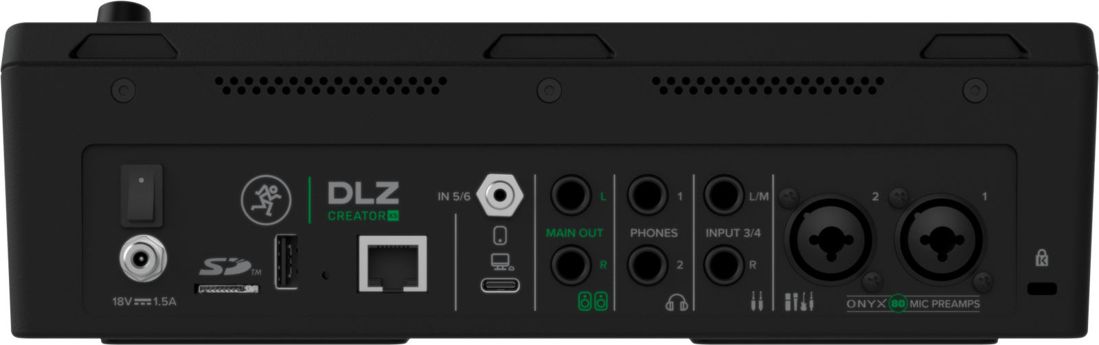 Mackie DLZ Creator XS Compact 6-channel Digital Mixer