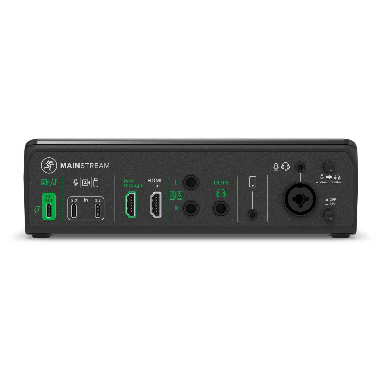 Mackie MainStream Video Streaming Interface