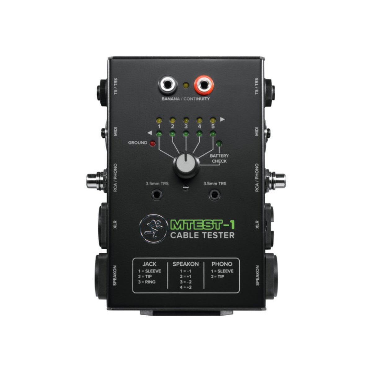 Mackie MTest-1 Cable Tester