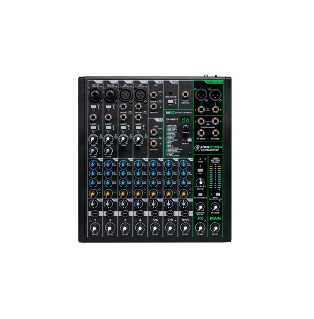 Mackie ProFX10v3 10-Channel Mixer with Built-In FX